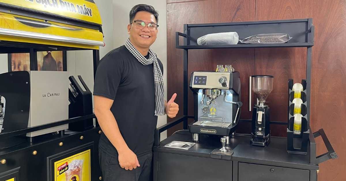 Phạm Thế Huy, COO của Lyon Coffee