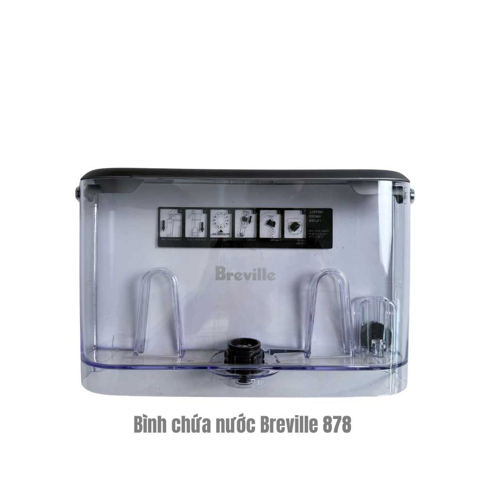 Phễu chứa hạt, khay hứng nước & bình chứa máy pha Breville - Ảnh 7