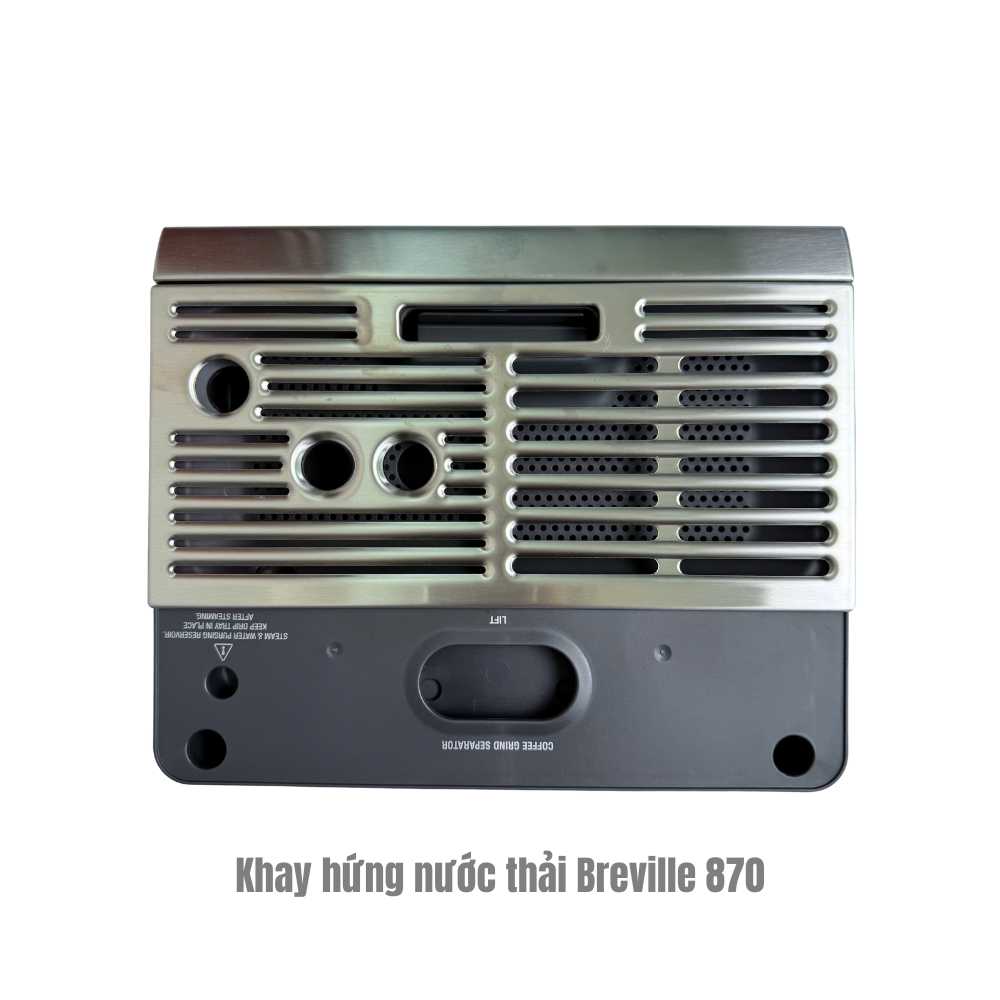 Phễu chứa hạt, khay hứng nước & bình chứa máy pha Breville - Ảnh 11