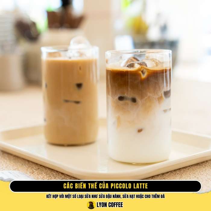 Các biến thể của Piccolo Latte