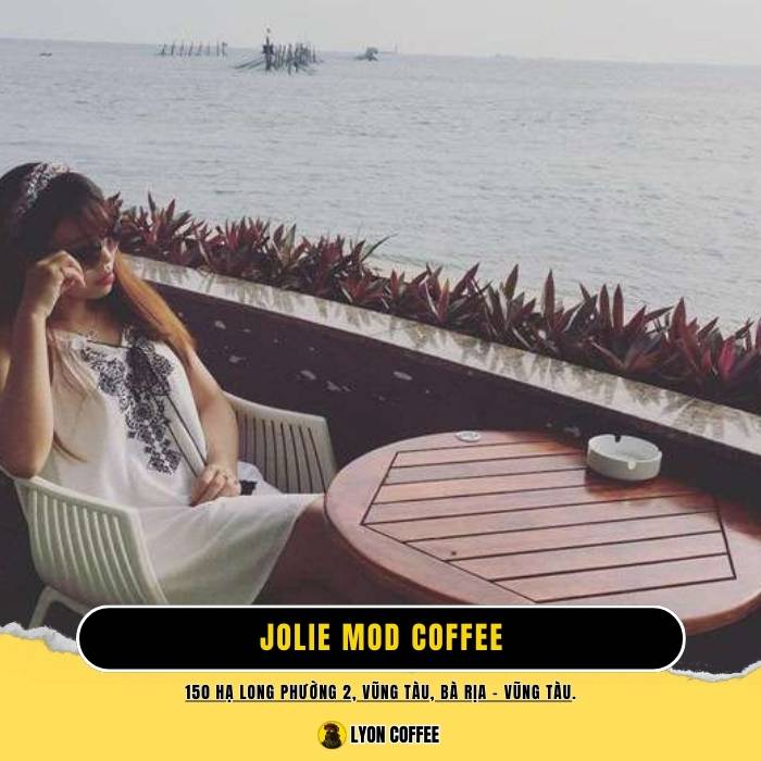 Jolie Mod Coffee - Quán cà phê ăn sáng ở Vũng Tàu có view biển đẹp