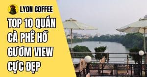 quán cà phê ở hồ gươm