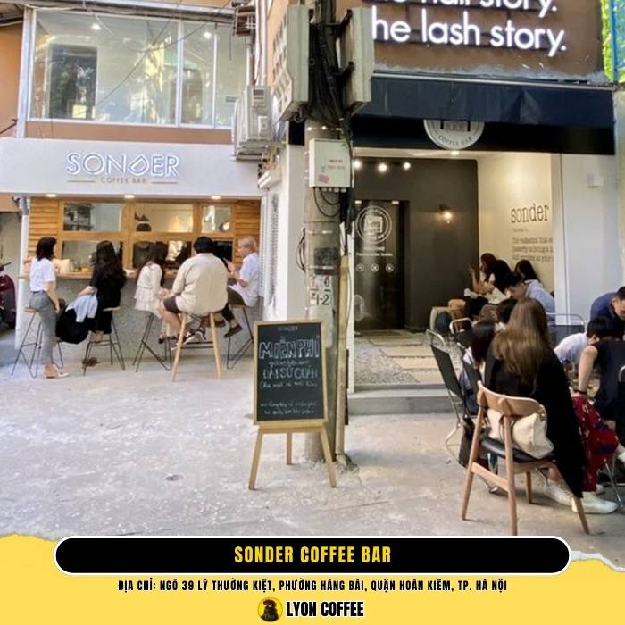 Sonder Coffee Bar - Top quán cà phê Lý Thường Kiệt ngon giá rẻ bình dân