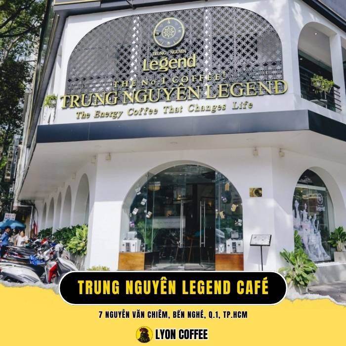 Trung Nguyên Legend - Quán cafe mua mang về gần đây ở Sài Gòn