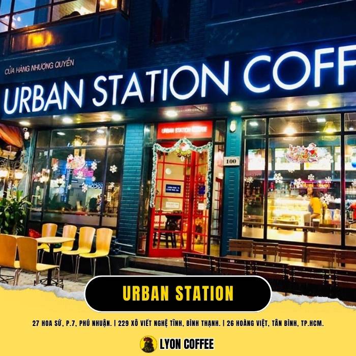 Urban Station - Quán cà phê mua mang về gần đây ở Sài Gòn