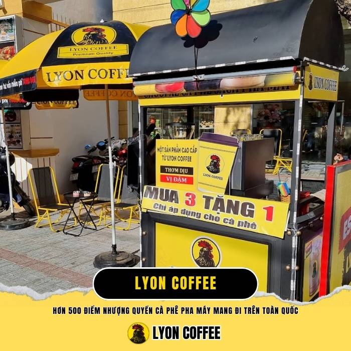 Lyon Coffee - Quán cà phê mua mang về gần đây ở Sài Gòn