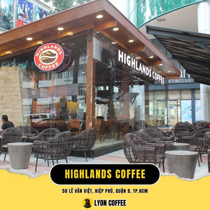 Highlands Coffee - Quán cafe mua mang về gần đây ở Sài Gòn