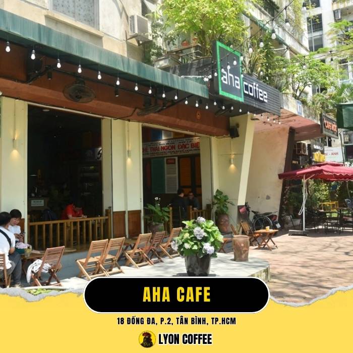 AHA Coffee - Quán cafe mua mang về gần đây ở Sài Gòn