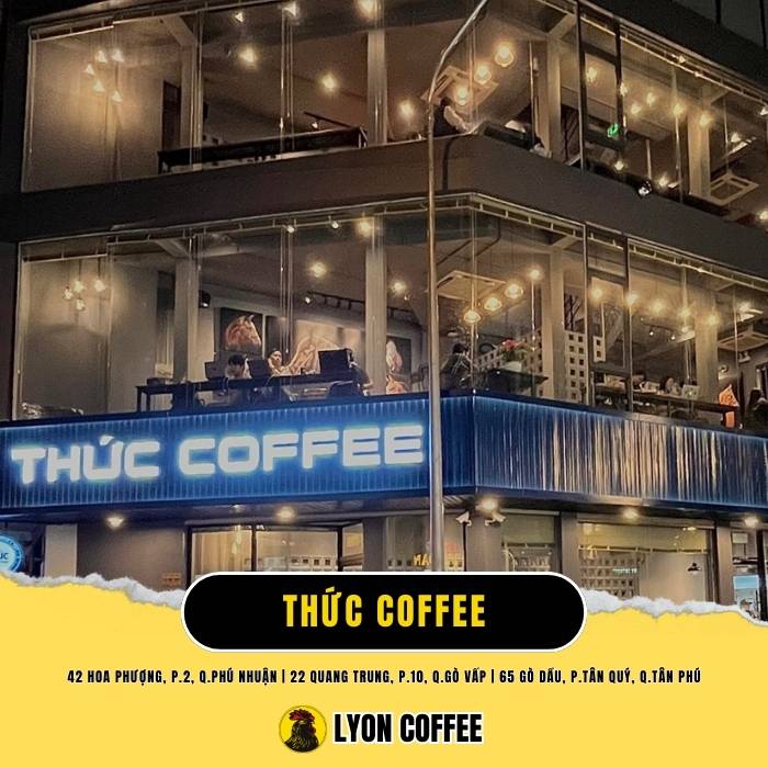 Thức Coffee - Quán cà phê mua mang về gần đây ở Sài Gòn