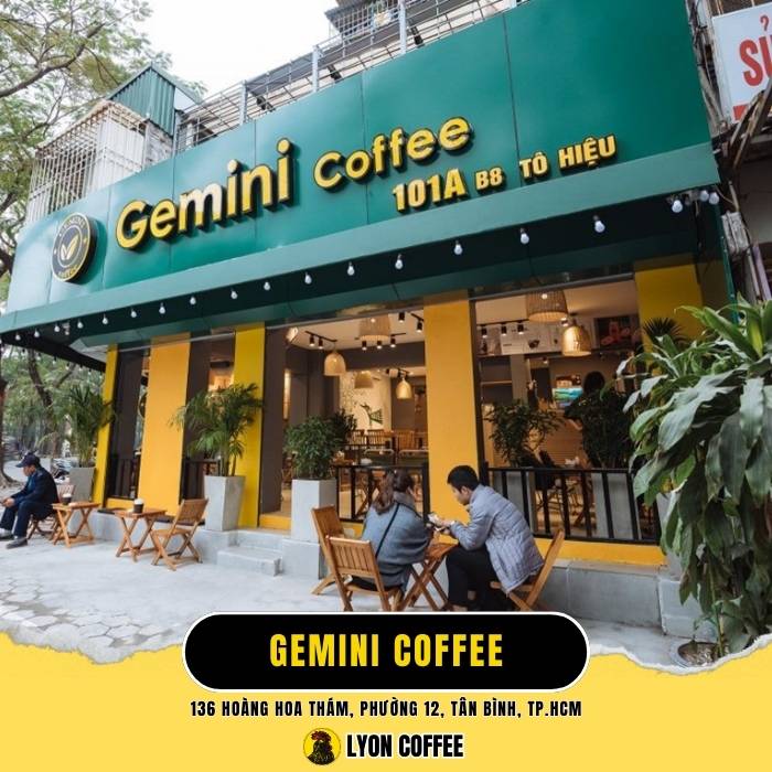 Gemini Coffee - Quán cà phê mua mang về gần đây ở Sài Gòn