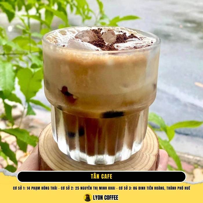 Tân cafe - Quán cà phê muối ngon ở Huế