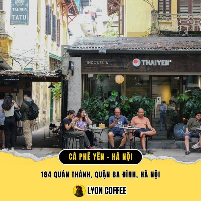 Cafe Yên - Top 4 quán cà phê nổi tiếng nhất ở Hà Nội