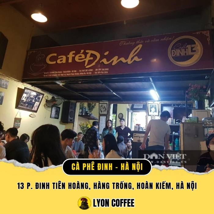 Cafe Đinh - Top 4 quán cà phê nổi tiếng nhất ở Hà Nội