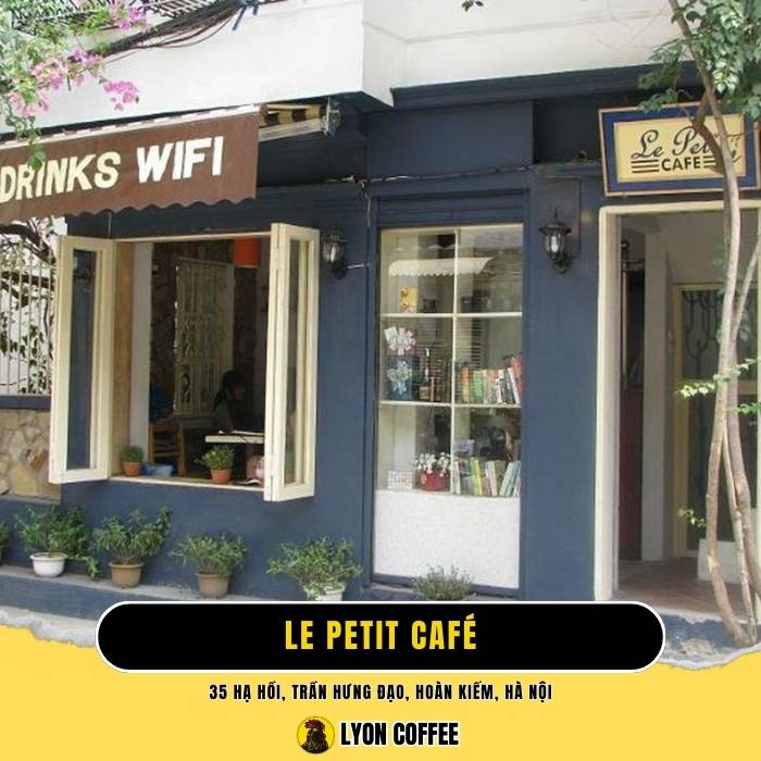 Quán cafe sách Le Petit - Ba Đình Hà Nội