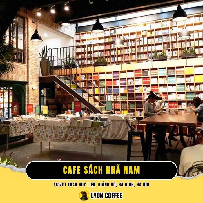 Quán cafe sách Nhã Nam - Đống Đa Hà Nội