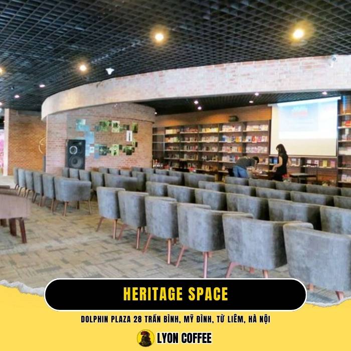 Quán cà phê sách Heritage Space - Từ Liêm Hà Nội