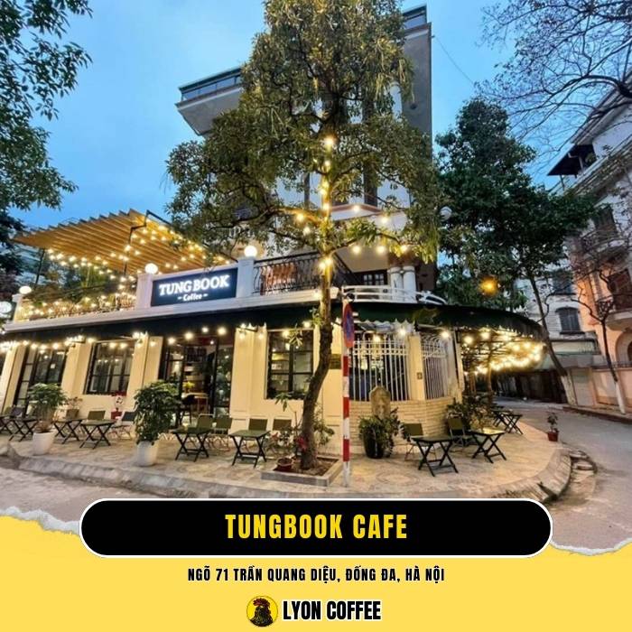 Quán cafe sách Tungbook - Đống Đa Hà Nội