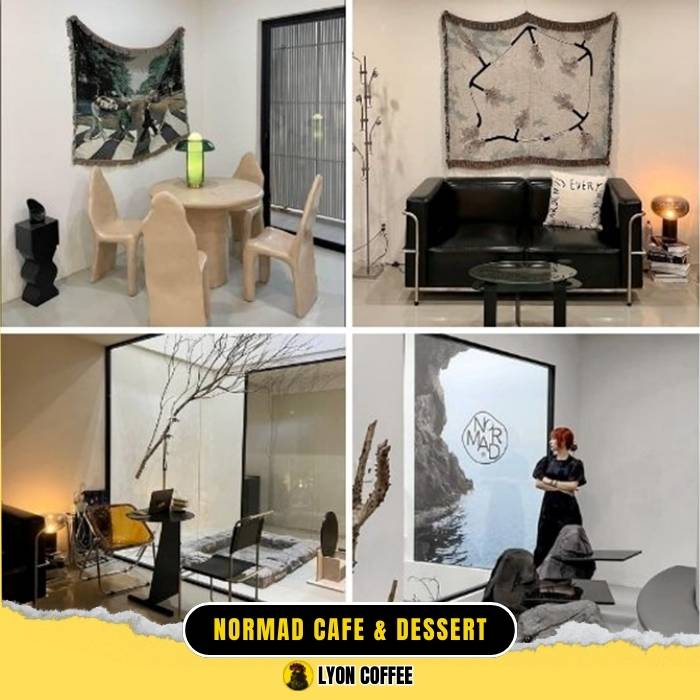 Normad Coffee Dessert & Studio - Top quán cafe view đẹp sang chảnh ở Sài Gòn