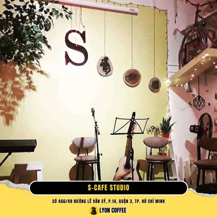 S Cafe Studio - Top quán cafe acoustic hay nổi tiếng ở Sài Gòn