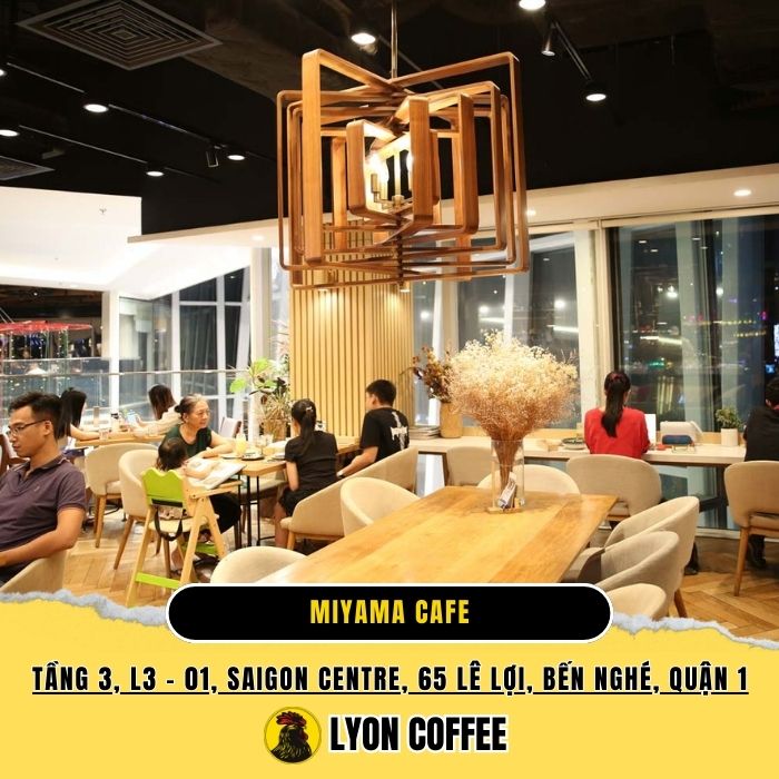 Miyama - Top 10 quán cafe ăn sáng ngon ở quận 1 ngon view đẹp