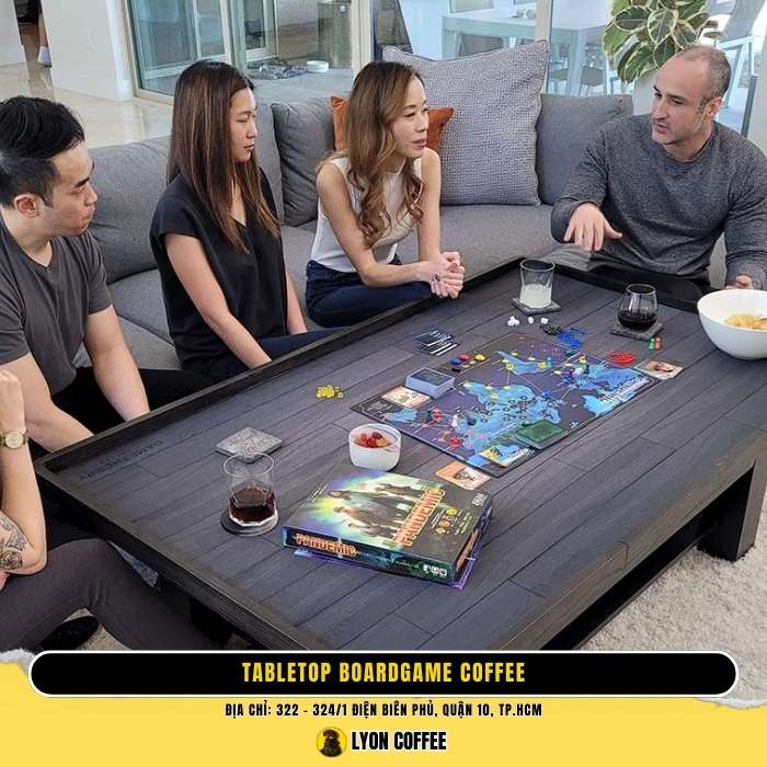 Tabletop Boardgame Coffee