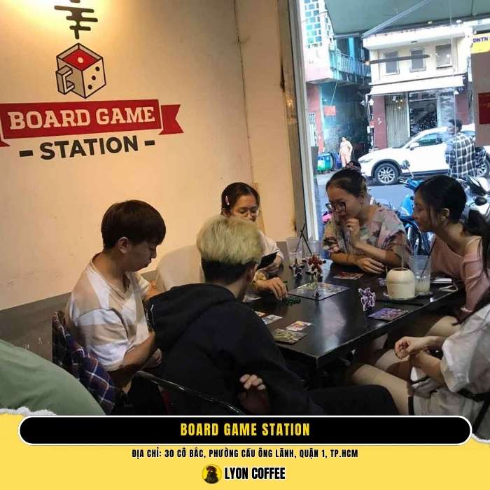 Board Game Station - Top quán cafe board game ở Tphcm gần đây