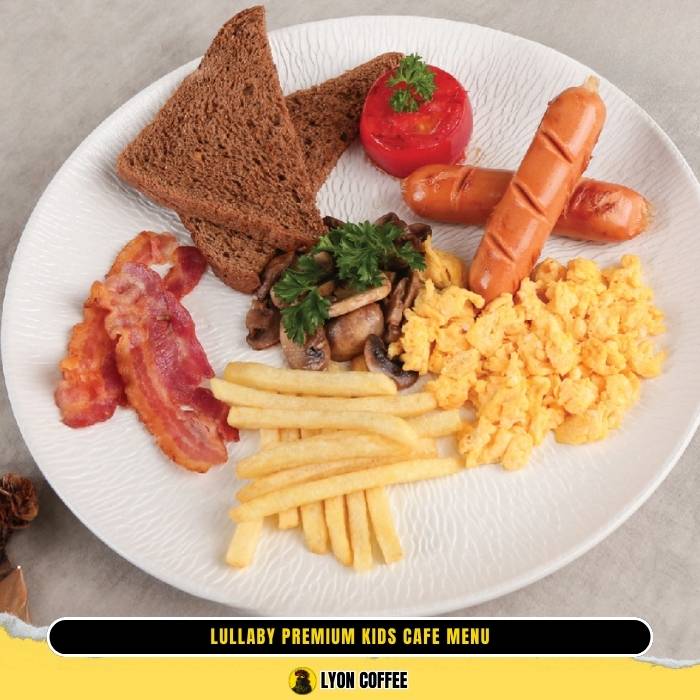 Menu Lullaby Premium Kids Cafe