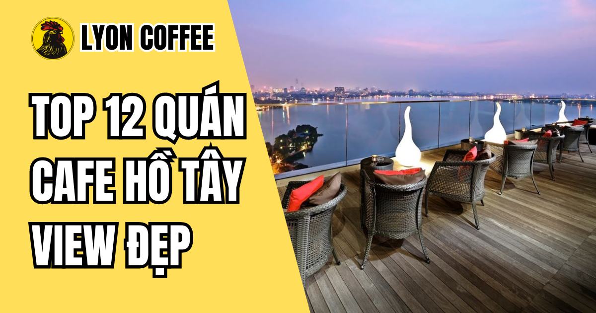 quán cafe hồ tây view đẹp orey coffee & tea
