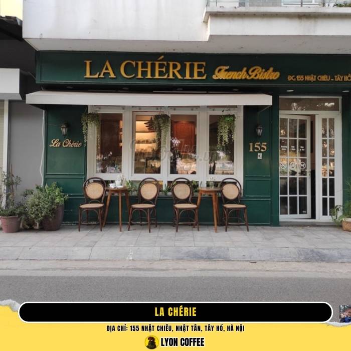 La Chérie - Top quán cafe view đẹp sống ảo ở Hồ Tây