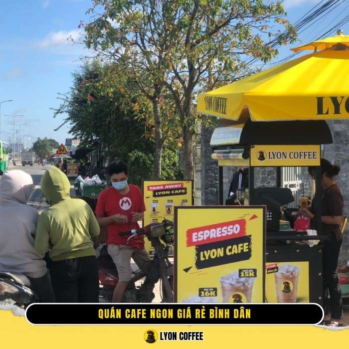 Cafe pha máy Tỉnh Lộ 10 Tân Tạo