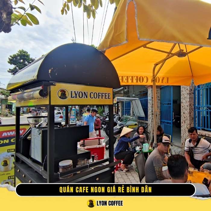 Cafe pha phin Nguyễn Triệu Luật Tân Tạo