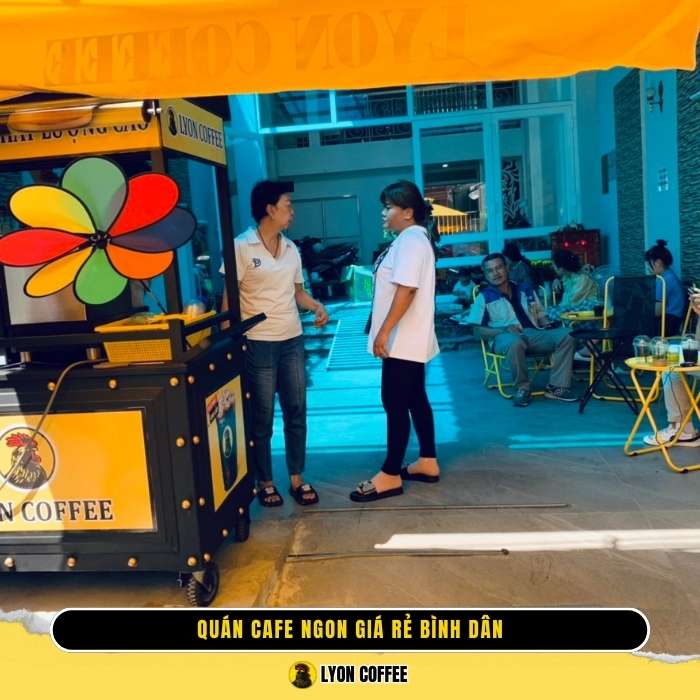 Cafe pha máy DDUS 4 Bình Hưng Hòa B