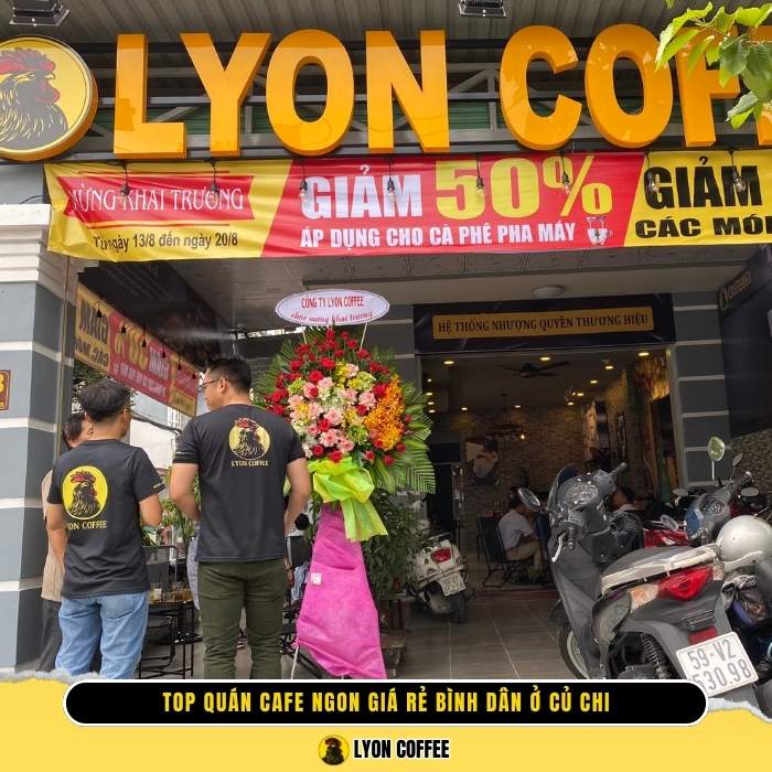 Top quán cafe ngon giá rẻ bình dân ở Củ Chi