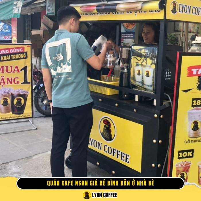 Cafe Trường Quốc Tế Mỹ Nguyễn Văn Tạo – Top quán cà phê ngon giá rẻ bình dân ở Nhà Bè