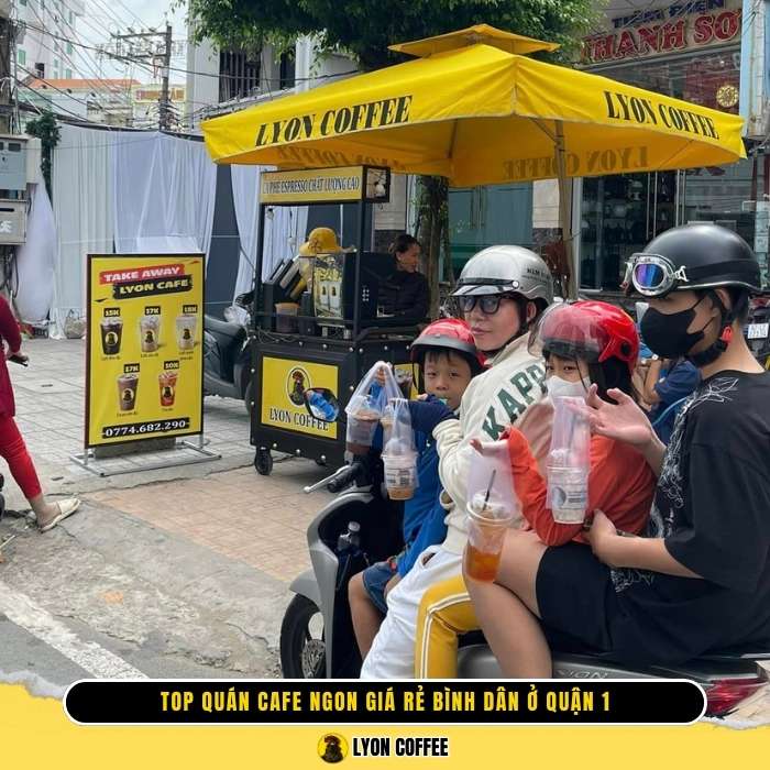 Top quán cafe ngon giá rẻ bình dân ở Quận 1