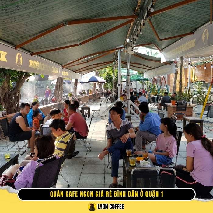 Cafe pha máy mang đi Tân Định ở Quận 1