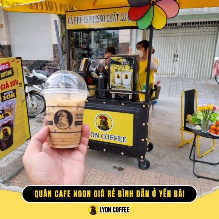 Cafe hạt rang xay nguyên chất Đồng Tâm ở Yên Bái