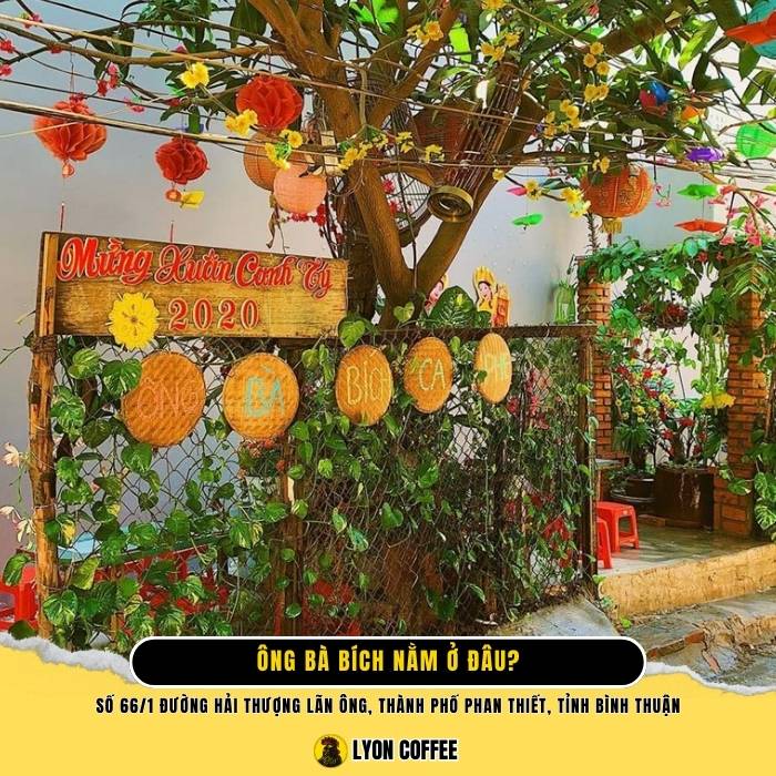 Review quán cafe Ông Bà Bích ở Phan Thiết Bình Thuận