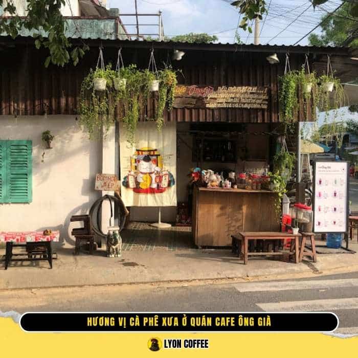 Cafe Ông Già ở Hóc Môn TPHCM