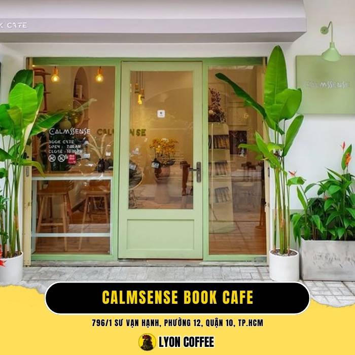 CalmSense Book Cafe - Quán cà quận 10 yên tĩnh làm việc học bài