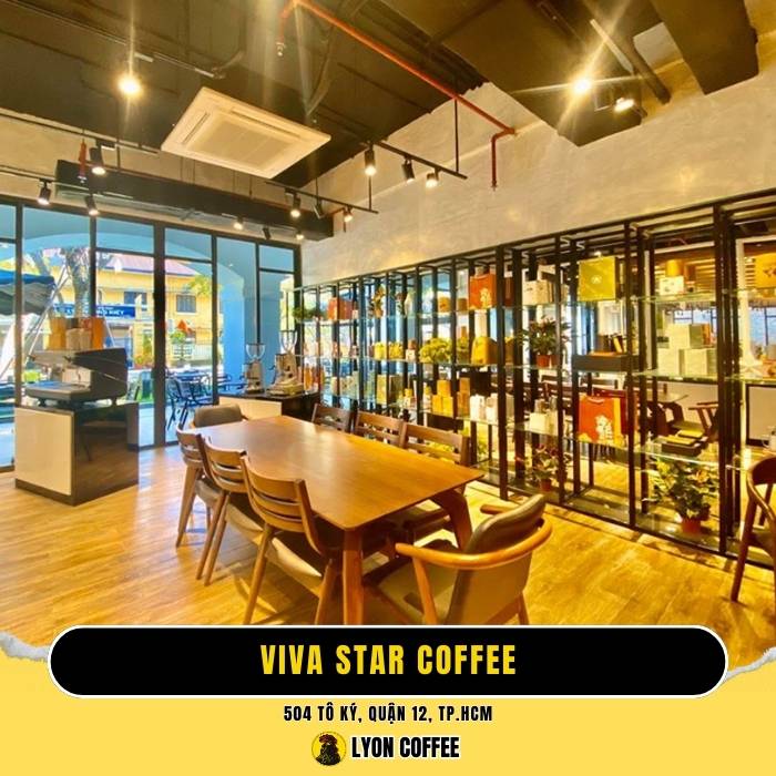 VIVA Star Coffee – Quán cafe quận 12 view đẹp giá rẻ