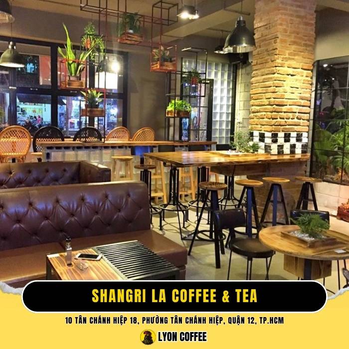 Shangri La Coffee & Tea – Quán cafe ở quận 12 cơm trưa văn phòng