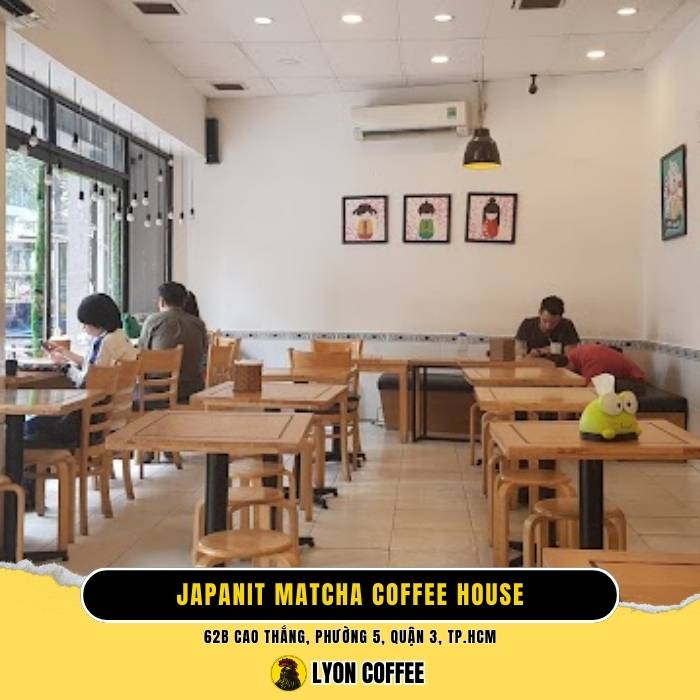Japanit matcha coffee house - Quán cafe quận 3 chill sống ảo