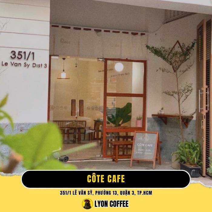 Côte Cafe - Quán cafe quận 3 đẹp