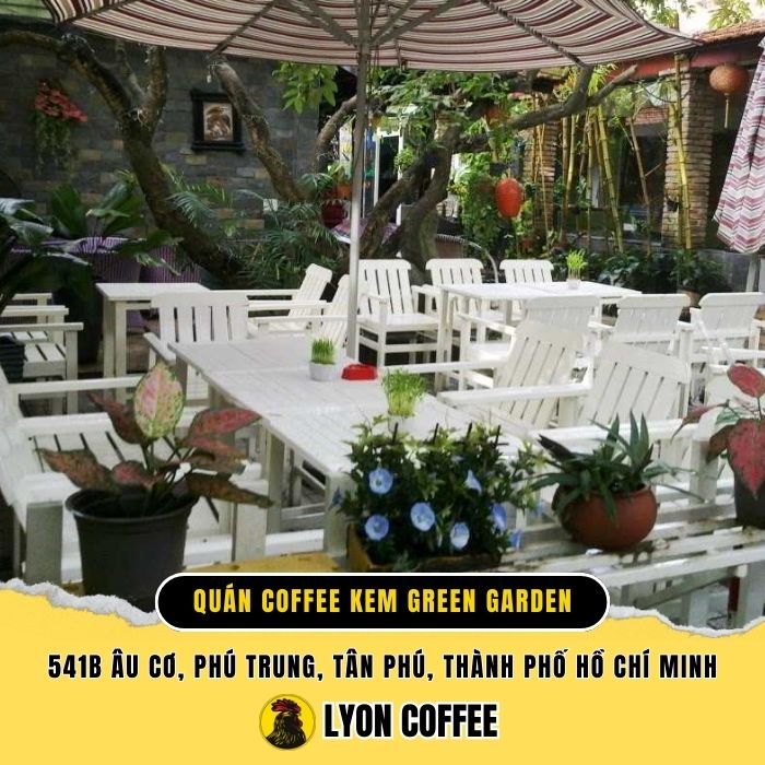 Quán Coffee Kem Green Garden