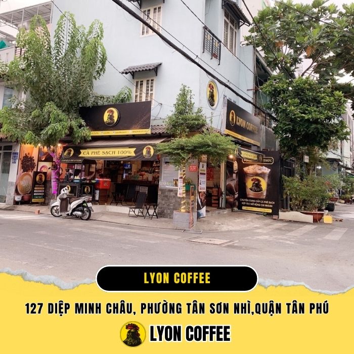 Quán cafe Lyon Coffee – Top 20 quán cafe ngon phổ biến tại Tân Phú