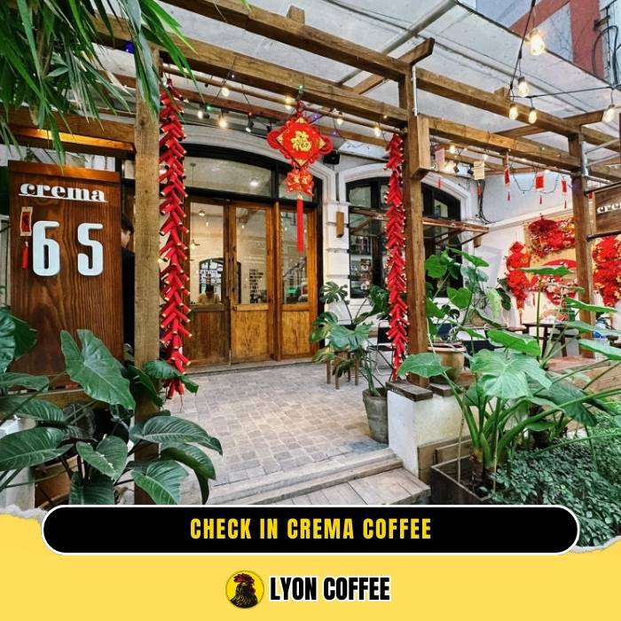 Check in Crema Coffee - Top quán cà phê view đẹp chill ở Hà Nội