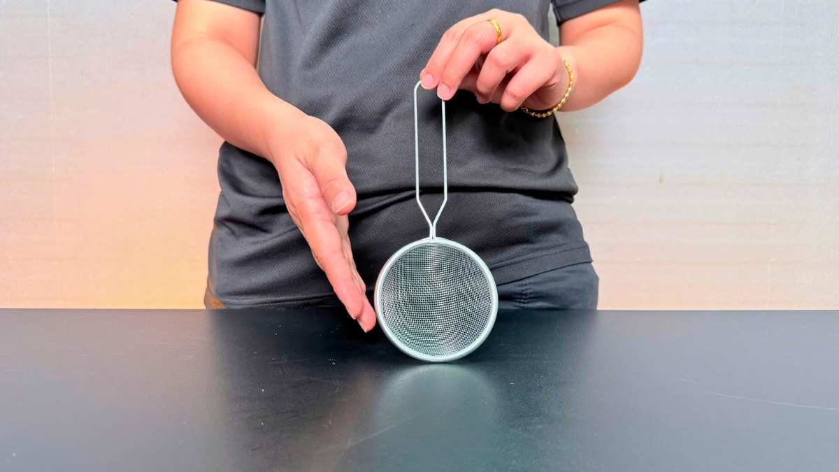 Ray lọc inox chống gỉ cho barista, tiện dụng pha chế cà phê