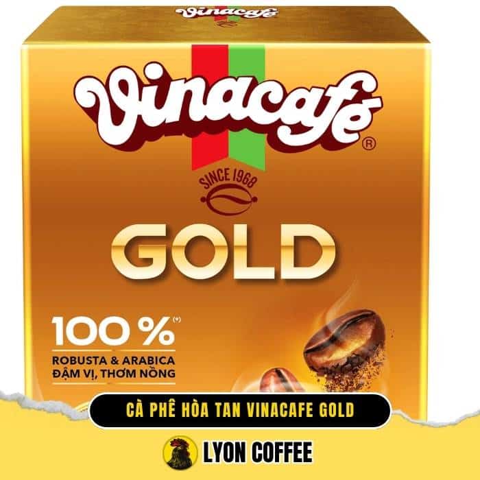 Cà phê hòa tan Vinacafe Gold Original