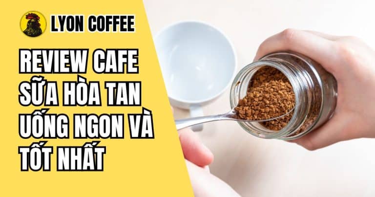 uống cà phê sữa hòa tan có tốt không